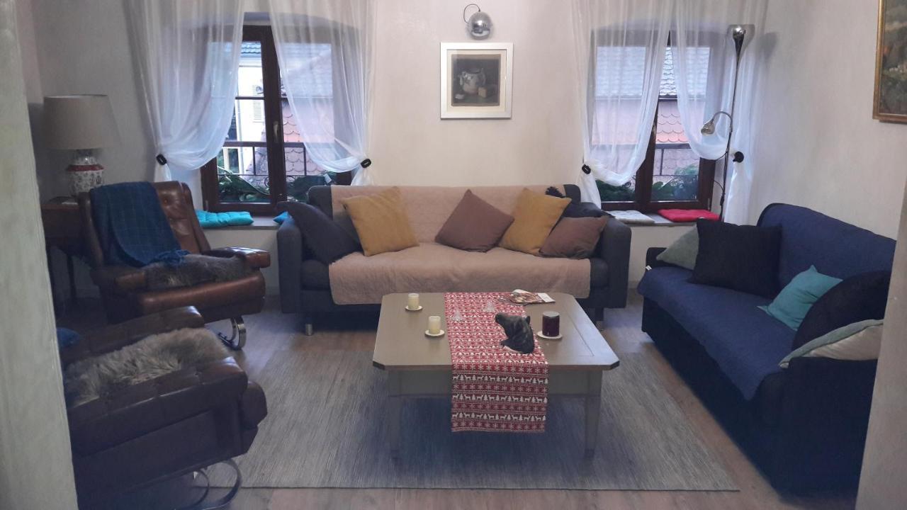 Au Fil De L'Ecriture - Appartement Sur La Route Des Vins A 利克维 外观 照片